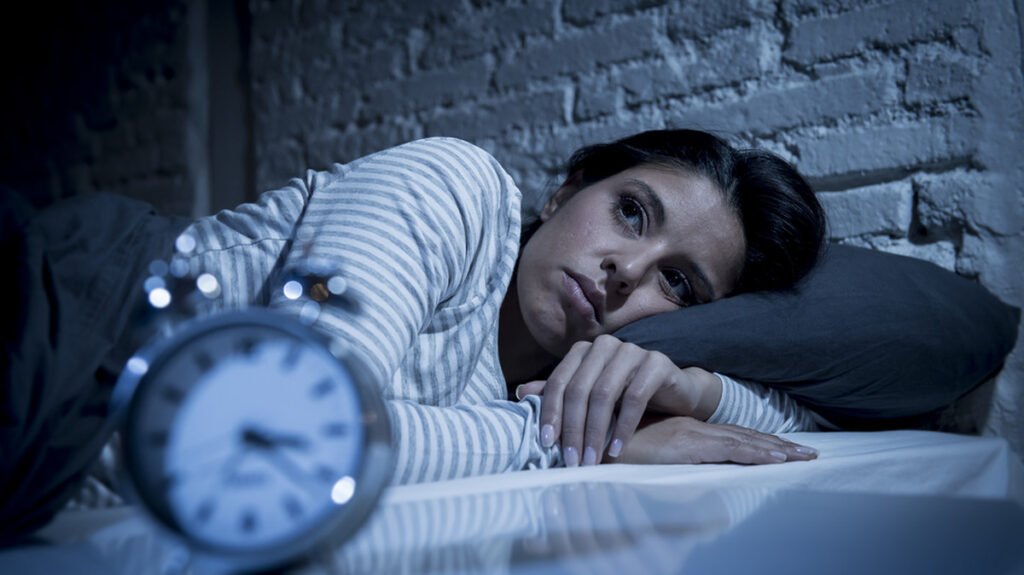 Menopauza Trudności ze snem